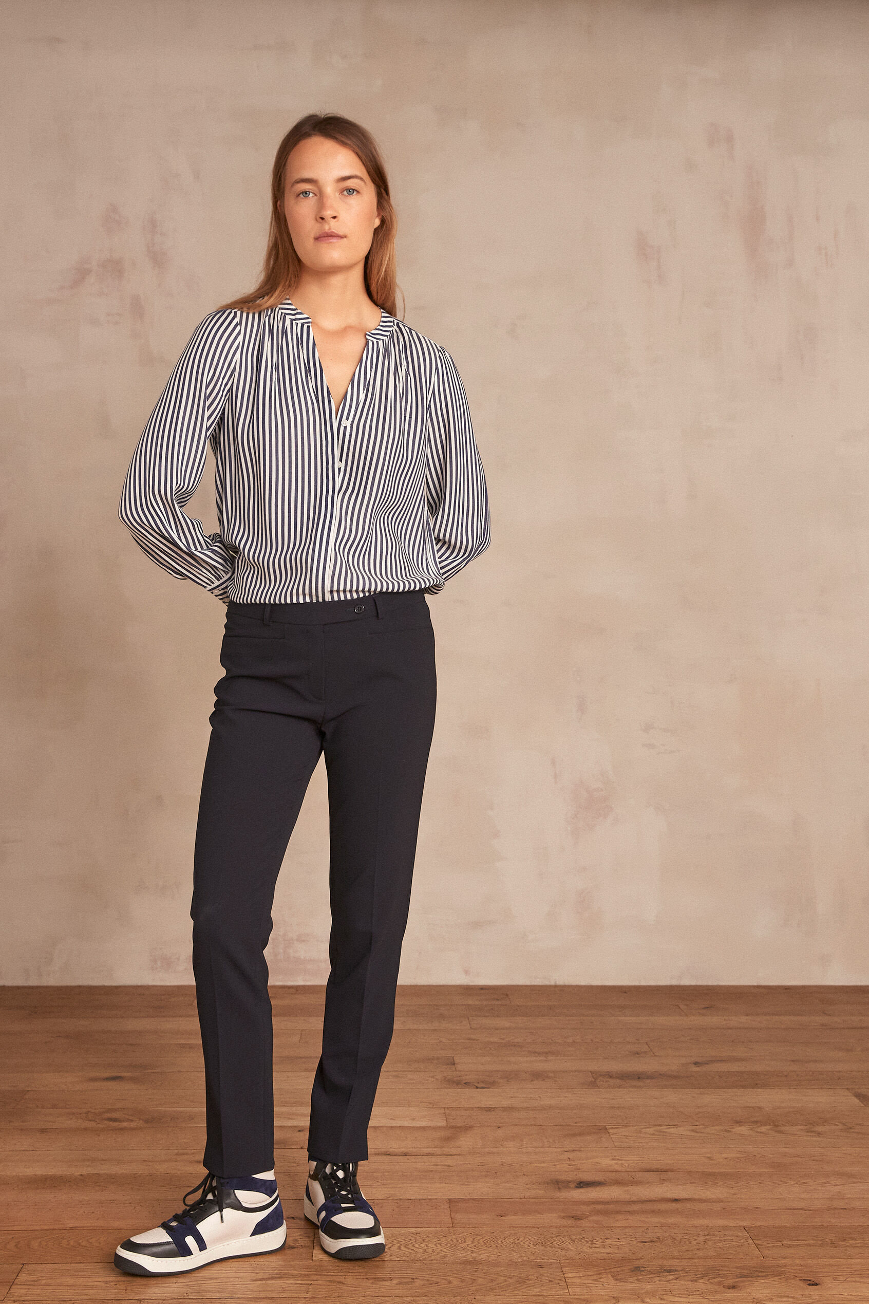 Jean cigarette à taille haute Agolde en coloris Bleu Femme Vêtements Jeans Jeans à pattes d’éléphant