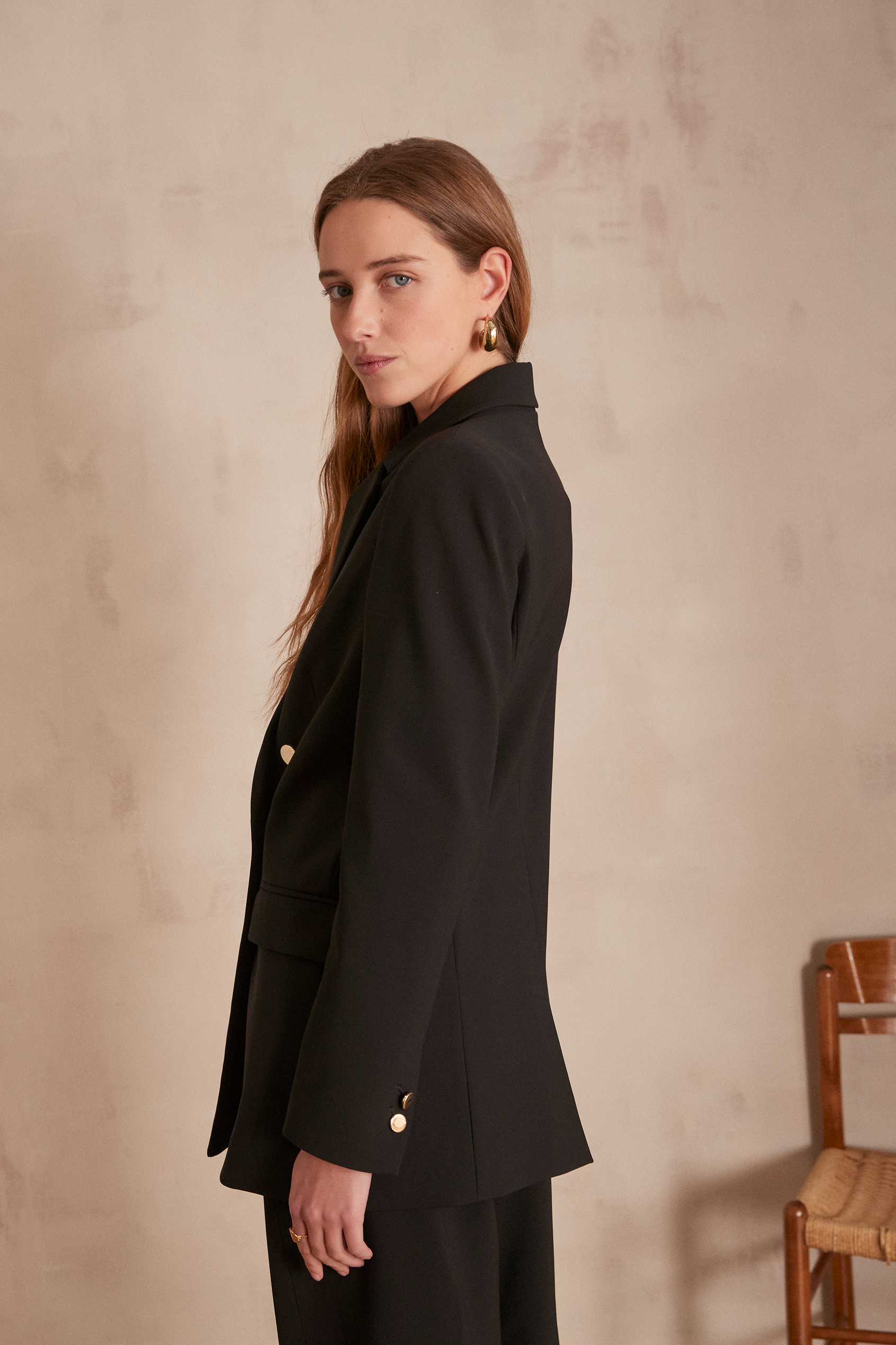 Veste avec broches【Déméter】feminine Veste avec broches【Déméter】feminine Veste avec broches