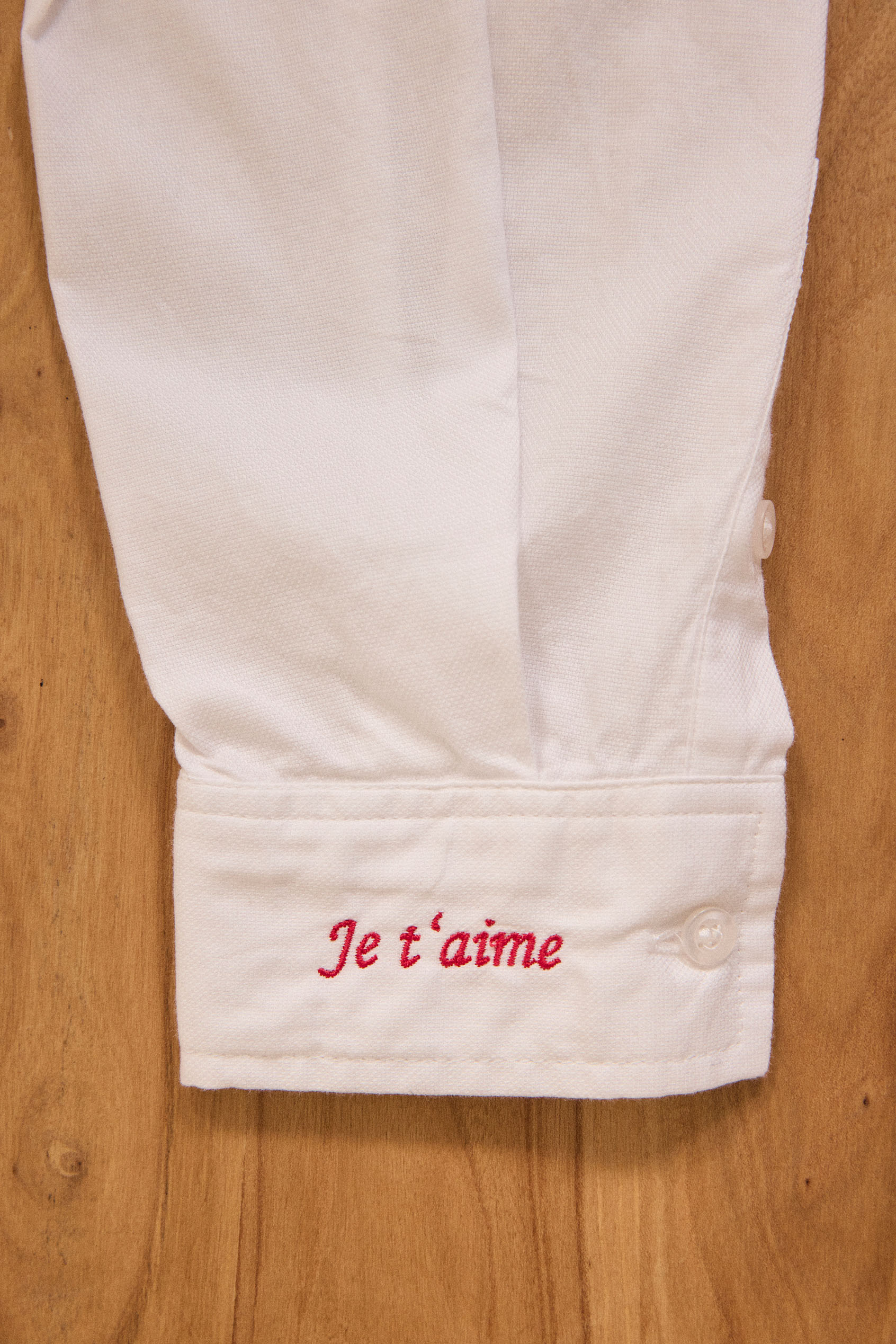 Chemise 100% coton personnalisable THOMAS Femme | ECRU | Maison 123